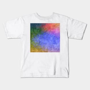 SIMPLE COLORFUL MODERN TRENDY ABSTRACT PATTERN Kids T-Shirt